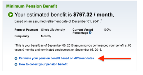 Intel Pension Plan - Minimum Pension Benefit