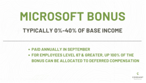 Microsoft Bonus Benefits